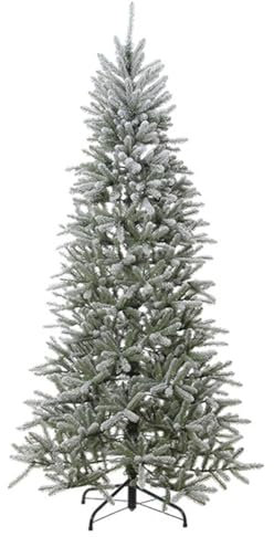 artplants.de Kunst Baum Schneetanne BOLLIE, beschneit, 240cm