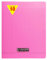 Calligraphe 18101Cpack Un lot de 10 Cahiers Agrafés Roses (une Marque de Clairefontaine) - 17x22 cm - 48 Pages Grands Carreaux - Papier Blanc 90 g - Couverture Polypro Transparent