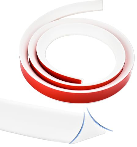 SLTAXAR Barriera Doccia Pavimento 120CM Striscia di Ritenzione Soglia Doccia Protezione Doccia Ferma Acqua Pieghevole Bagno Arresto Doccia Autoadesivo Silicone Doccia per Barriera Stop Acqua Soglia