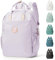 HYC00 Schulrucksack Damen Tagesrucksack Schultaschen College Rucksack Causal Travel Daypack Schulrucksack Teenager Mädchen Rucksack Damen Schule Bookbag 14 Zoll Laptop Rucksack für Reisen,Helles Lila