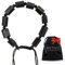 BICTIVE®︎ Bracciale Tormalina Nera Finitura Brutta Fatto a Mano. Tormalina Nera Pietra Naturale, Bracciale Pietre Naturali, Bracciale Protezione Negatività per Donna e Uomo. Regalo Perfetto