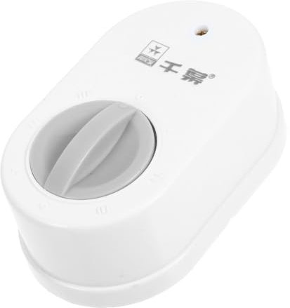 ANDRESLAD Ceiling Fan Speed Regulator Speed Control Fan Switch Fan Light Motor Coolant Fan Control Switch Wall Fan Controller Knobs Attic Fan Ceiling Fan Downrod Exhaust Fan Knob White Metal