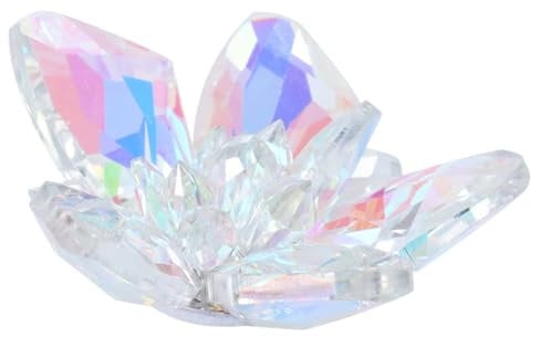 WATIIFUFU Kristallschuhdekor F4461 aus Glas, 1 Stück, für Damen
