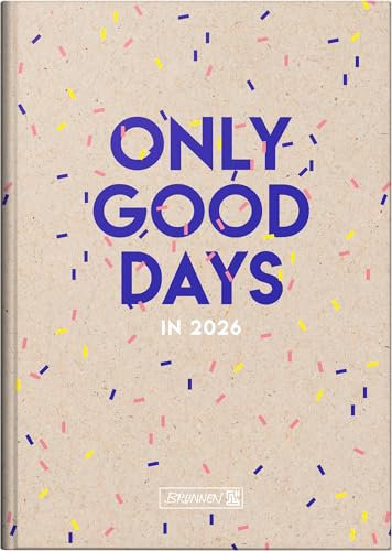 BRUNNEN Buchkalender Mod. 795 2026 „Confetti“ | A5, Papier