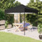 Fasba Partyzelt, Pavillon, Festzelt, Gartenpavillon, Gartenzelt, Garten Zelt, Bierzelt, Faltbar Schwarz 3x3 m