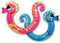 Poolmaster Schwimmbad Nudel Float, Seepferdchen, 2 Stück, 54 lang x 9 Durchmesser (unaufgeblasen), Pink & Blau
