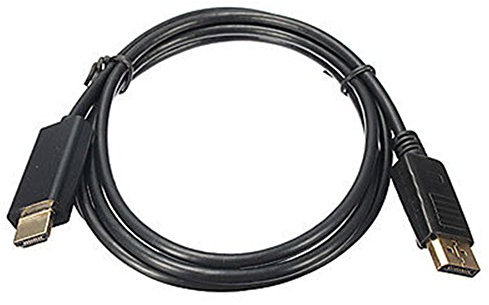 1.8 m HD 1080p DisplayPort DP mâle vers HDMI mâle câble AV Adaptateur