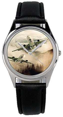 KIESENBERG Flugzeug Geschenk Artikel Idee Fan Uhr B-2838