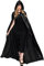 Myir Unisex Umhang mit Kapuze, Halloween Umhang für Erwachsene Cosplay Vampir Kostüm Halloween Kostüm (Schwarz, M)