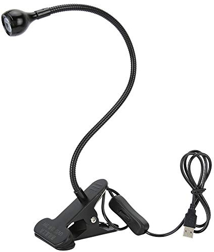 Eboxer USB 3W UV-Kleber Lampe UV-LED lila Licht USB mit Clip und Schalter für Telefon-Reparatur,Handy