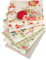 Hanjunzhao Fat Quarters Stoffpaket mit Rosenmuster, für Quilten, Nähen, Basteln, 45,7 x 55,9 cm