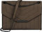 styleBREAKER Damen Umhängetasche mit Ziernähten und Kette, Schultertasche, Handtasche, Tasche 02012308, Farbe:Grau