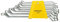 AEspares Stanley Ringschlüssel-Set, flach, gekröpft, Größen 6 x 7 bis 20 x 22, 8 Stück