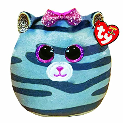 TY Teeny Squish a Boo Katze Kiki 8 cm 2009171 Blau