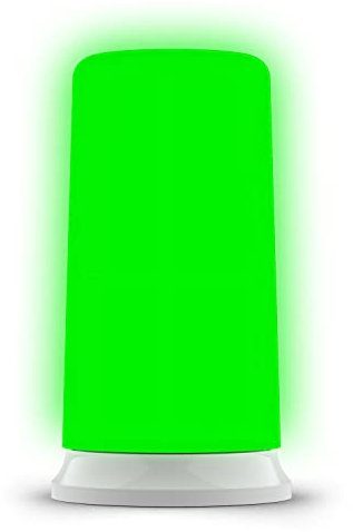 iKeener Grüne und Weiße Lichttherapie Lampe,Linderung Angstzuständen,Migräne,Kopfschmerzen,Schlaflosigkeit,Grüne Schmalband-LEDs.Weicher Warmweißer Modu.Tippen Berührungssensor.Einstellbare Helligkeit