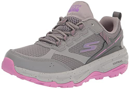 Skechers Chaussures de randonnée Go Run Trail Altitude-Ridgeback pour femme, Gris/rose., 39 EU