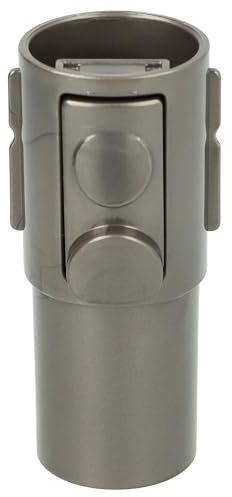 vhbw Staubsauger Adapter Markengeräte-Anschluss auf 32mm Zubehör Anschluss kompatibel mit Dyson V12 Detect Slim Absolute - schwarz/rot, Kunststoff