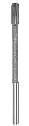 sourcing map Spannen Reibahle 5.5mm H7 C1/K30 Hartmetall Spitze Präzision Gerade Flöten Rund Schaft Drehbank Maschinen Fräser