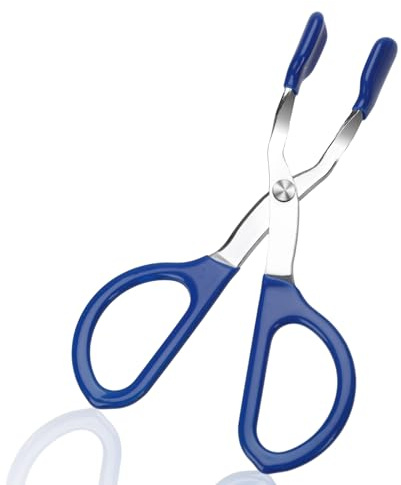 Light Bulb Removal Grabber Tool, Scissor Design Mini Bulb Pliers Universal Broken Bulb Extractor Heat Resistant Light Bulb Changer for Bayonet Screws & Heating Bulb