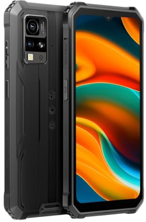 Blackview BV4800 - Smartphone Robuste 4G - Écran 6,56 Pouces - Helio A22-3 + 64 Go - Téléphone Portable Batterie Longue Durée 5180 mAh - Mode Gants - Noir