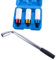 GIVIHGETI Teleskop Radmutternschlüssel Ausziehbar inklusive 3tlg Kraft Schoneinsatz, 1/2 Alufelgen Schonnüsse Set,17mm 19mm 21mm Steckschlüsselsatz Radmuttern, passend für alle gängigen Fahrzeuge
