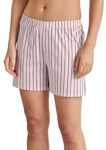 CALIDA Favourites Bermudas Damen, aus 100% Baumwolle, mit Seitentaschen | aus Baumwolle, weich, pflegeleicht, elastischer Hosenbund