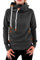 Cindeyar Damen Hoodie Winter Pullover Kapuzenpullover Langarm Baumwoll Mischung Warmer Sweatshirt Kapuzenjacke(107-Grau,S)