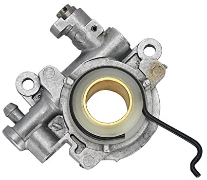 Molloparts Oil Pump Assembly 640 1127 3200 Oil Pump Assy Kit with Worm Drive Gear Spring 640 1127 3204 Compatible With Stihl Chainsaws 029 030 MS 290 310 390 311 391