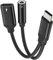 KP TECHNOLOGY 2-in-1 USB C to 3.5mm Aux Audio + Charger Adapter, Type C PD 60W Fast Charging Earphones Converter for iPhone, Samsung, Motorola, Pixel, Honor, OnePlus, Nokia, Oppo & More USB C Devices