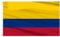 AhfuLife Grande Drapeau Colombie 90×150cm, 2Pcs Drapeau Colombien Double Face avec œillets en Laiton en Polyester pour Coupe du Monde Fête Nationale Jadin Bar Marches Décor