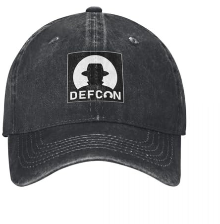 IUUGJEIX Basecap Blackhat Defcon Baseball Cap Kapuze Neue Mütze Hut Baseball Cap Herren Damen