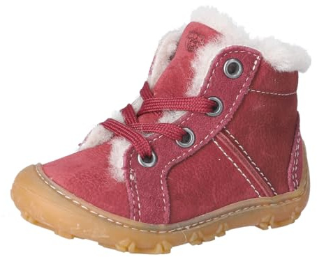 RICOSTA Mädchen und Jungen Stiefel ELIA, Kinder Lauflernschuhe, Weite: Weit, terracare,Barfuß-Schuh