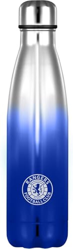 Rangers FC Stainless Steel Water Bottle Ombre 500ml Glasgow Fan Official RFC Merchandise