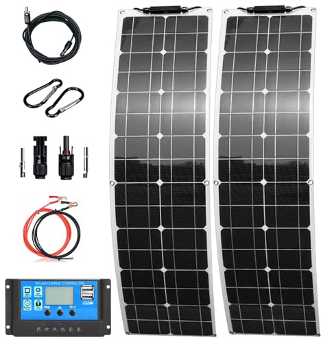 Placa Solar Flexible 200W 400W 800W Panel Solar Monocristalino