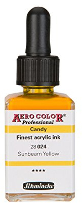 Aero Color | wasserbasierende CANDY Farbe | Sunbeam Yellow