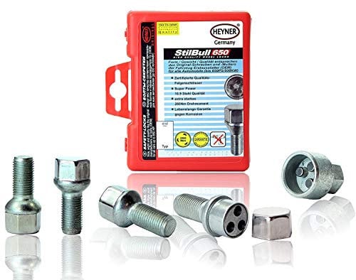 Fits Volkswagen Polo Heyner Germany Locking Wheel Nuts Set 4 Car Security Locks Anti-theft ZA