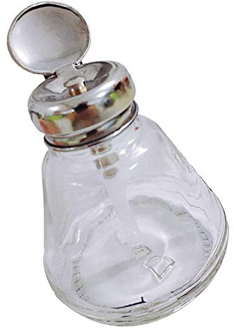 POFET 150ml Distributeur de Bouteilles de Presse, Distributeur d'eau Cirage de Chaussures Distributeur de Pompe Liquide de Type Presse Dissolvant de Vernis à Ongles Bouteille Rechargeable