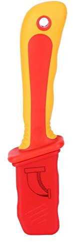 Couteau d'électricien d'isolation bit droit 1000V anti-magnétique coupe-câble à bande rapide IEC60900