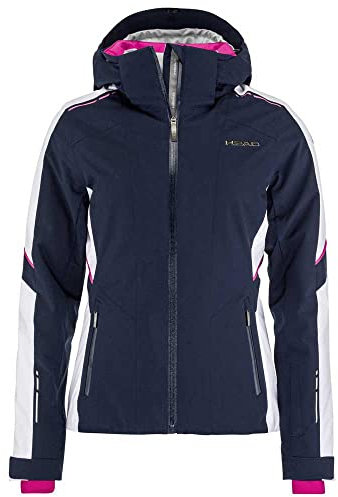 HEAD Damen Element Women JACKETS, Dunkelblau/Weiss, L EU