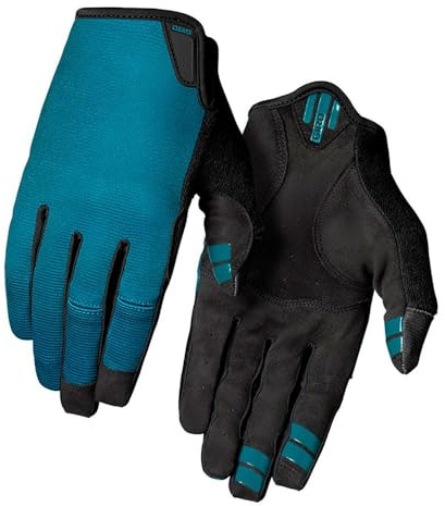 Giro DND Handschuh – Passform, Haltbarkeit & Kontrolle, Super Fit AX Suede Handfläche, 4-Wege-Stretch für Trailrider & Dirtjumper, Farbe: Blue, Größe: L