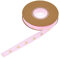 Baby Geburt Satinband Rosa,10mmx10M Schleifenband Dekoband Geschenkband Stoffband für Baby Shower Hochzeit Taufe Geburtstagsgeschenke DIY Nähen Basteln Handwerk Haarband Kuchenverpackung,Krone