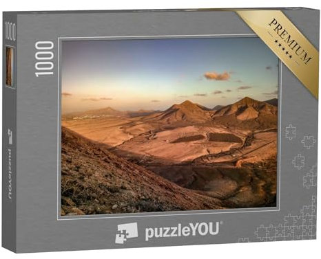 puzzleYOU: Puzzle 1000 Teile „Vulkane auf Fuerteventura, Kanarische Inseln“ – aus der Puzzle-Kollektion Fuerteventura