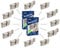 GERCAR Pro Schließzylinder MIX 24er gleichschließend nach Wunsch kombinierbar aus 24 Profilzylinder oder Knaufzylinder 60/70 / 80/90 mm inkl. 120 Schlüssel - One Key System frei konfigurieren