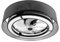 FABRILAMP Ventilador Dc 58w Anastasia Negro/plata 8 Aspas 60d 5900lm 6 Vel. 3 Colores Remoto,memoria,temporizador