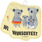 Mr. & Mrs. Panda Personalisierte Topflappen Koala Familie - Personalisierte Geschenke, Vatertag, Topflappen mit Namen, Familienleben, Koalas, Papa,