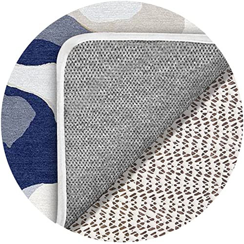 Rose Home Fashion Antirutschmatte für Teppich, Antirutschunterlage wasserdichte rutschfest Teppichstopper Antirutschmatte Zuschneidbar für Auto Kofferraum, Schubladen, Regal, Palette, Küche 150cm rund