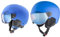 uvex Rocket jr Visor - Skihelm für Kinder - mit Visier - Blue matt - 54-58 cm & Alpina ZUPO Visor Q-LITE - Hochwertiger & Leichter Skihelm Mit Kontrastverstärkendem Visier Für Kinder