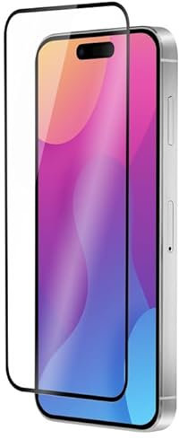 Qdos VERRE OPTIGUARD ECO Glass Plus Clear/Noir iPhone 15 Plus