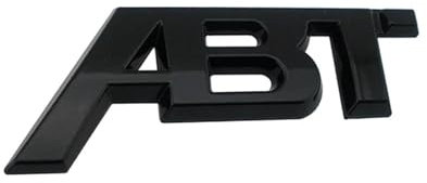 SANNITOU Auto Stemmi per AUDI A3 A4 A5 A6 A7 A8 Q3 Q5 Q7 TT RS,Tronco Logo 3D Anteriore Posteriore Adesivo Alfabeto Distintivo Sostituire Emblem Sticker Stemmi e Decorazioni per Auto