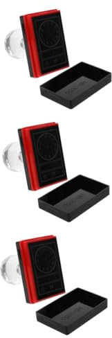 ibasenice 3st Lehrmitteluhr Zeit Lernuhr Zeitlernstempel Uhr Lehrstempel Stempelspielzeug Für Kinder Bild Briefmarken Stempel Für Kinder Zeitschaltuhr Sagen Lehrerstempel Uhrensiegel Plastik